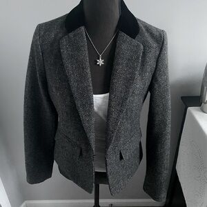 Tweed Blazer with Shimmer